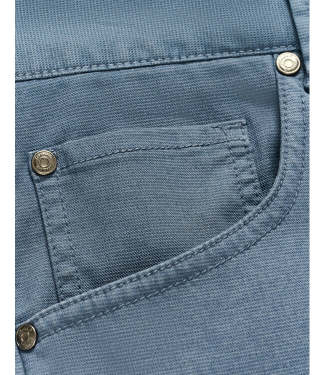 Classic Fit Lake Blue Atlas 5 Pocket Pants