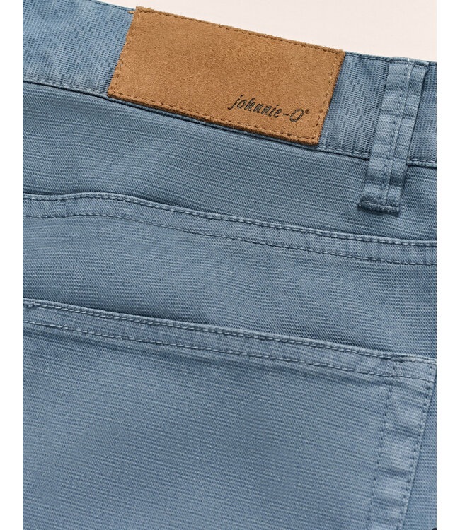 Classic Fit Lake Blue Atlas 5 Pocket Pants