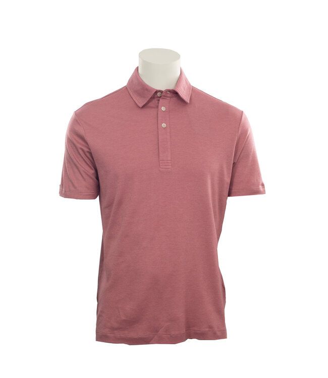 Dusty Rose Interlock Polo