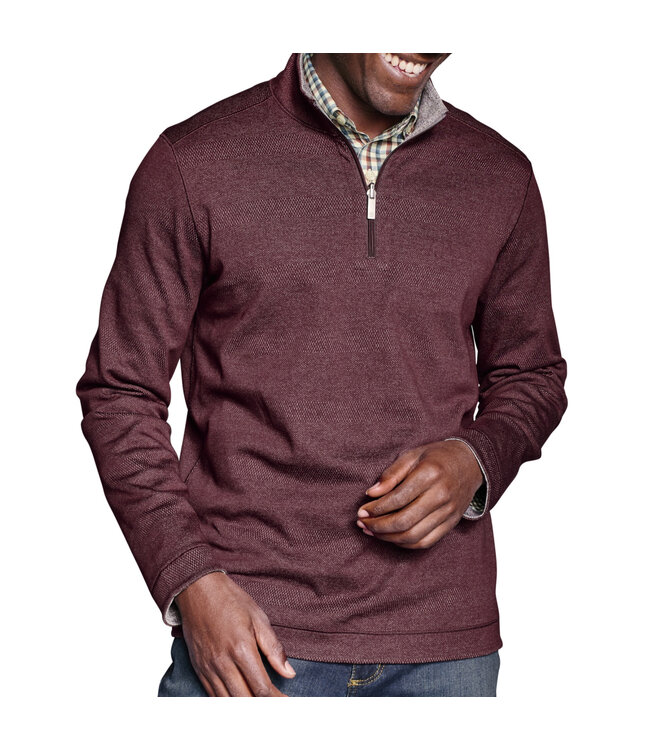 Burgundy XC4 Reversible 1/4 Zip