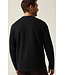 Black 3 Button Henley