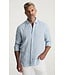 Modern Fit Blue Linen Shirt