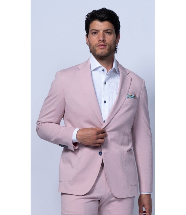 Modern Fit Pink Meridian Sport Coat