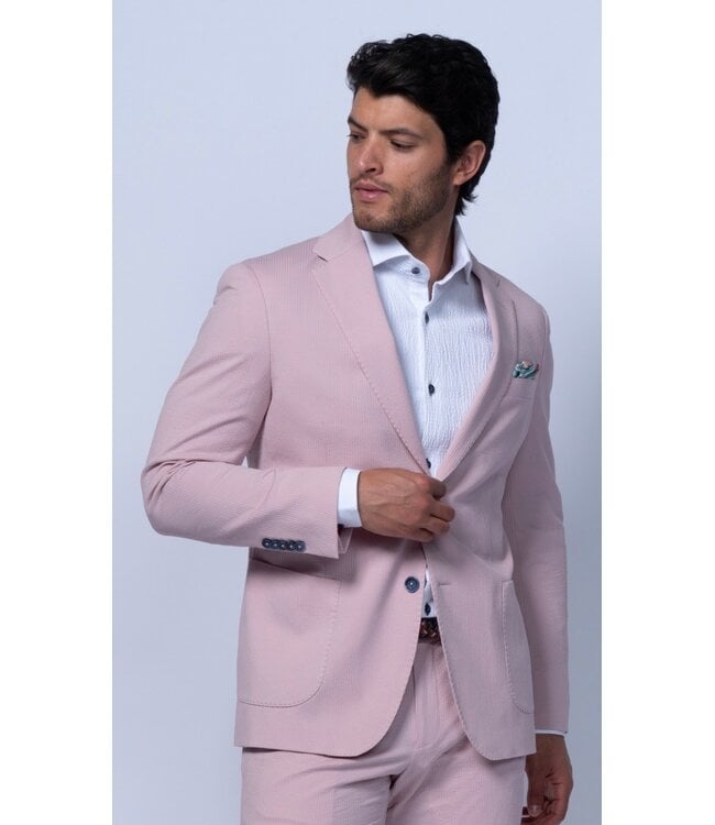 Modern Fit Pink Meridian Sport Coat
