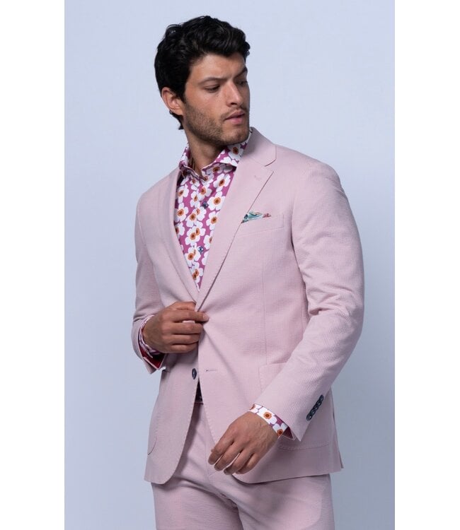 Modern Fit Pink Meridian Sport Cpoat