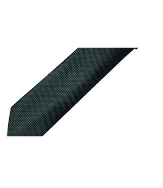 7 DOWNIE Forest Green Silk Tie