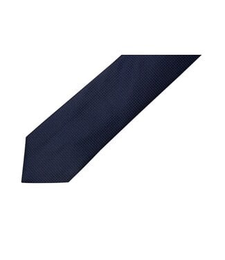 7 DOWNIE Navy Silk Tie