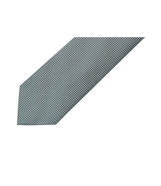 7 DOWNIE Mid Green Silk Tie