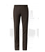 Modern Fit Brown Pants