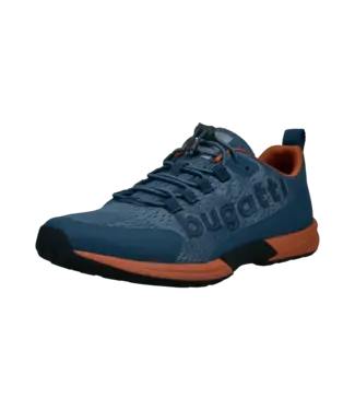 BUGATTI Mid Blue Maximus Sneakers