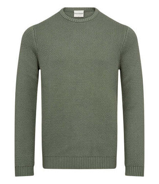 BRUUN & STENGADE Green Raffaele Sweater