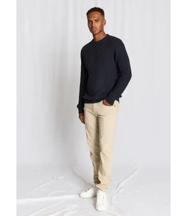 Navy Cable Adriano Sweater