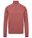 BRUUN & STENGADE Dusty Clay ILario 1/4 Zip Sweater