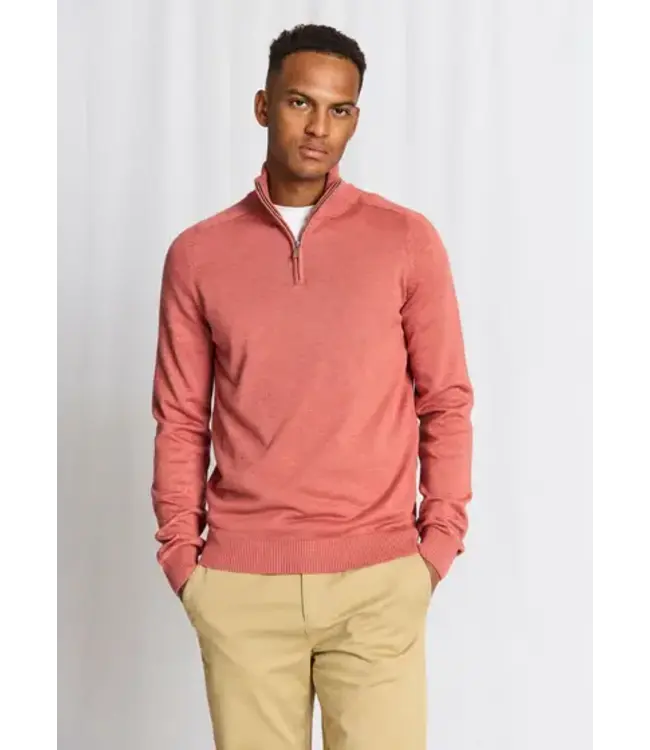 Dusty Clay ILario 1/4 Zip Sweater