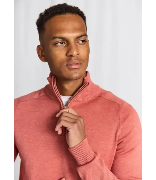 Dusty Clay ILario 1/4 Zip Sweater