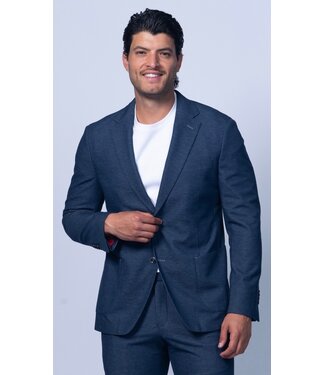 7 DOWNIE Modern Fit Navy Harley Sport Coat