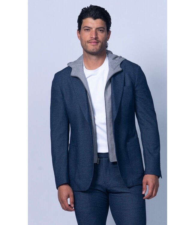 Modern Fit Navy Harley Sport Coat