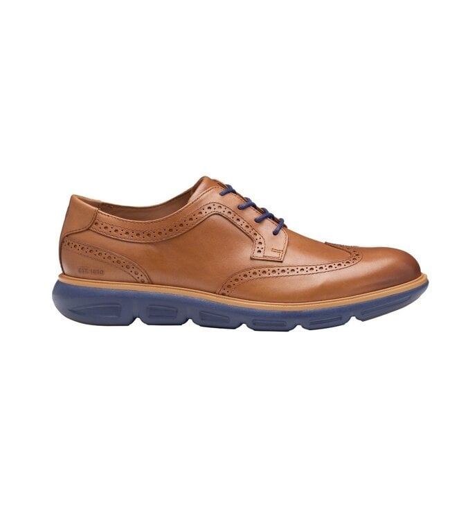 Tan Wingtip Larkin Shoes