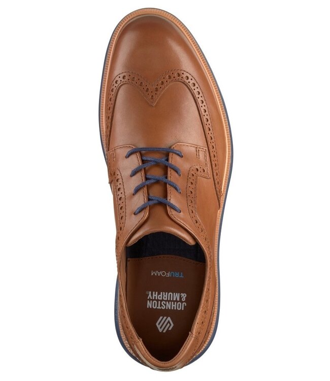 Tan Wingtip Larkin Shoes