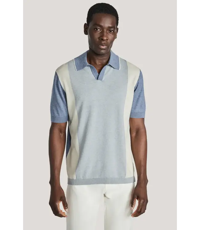 Blue Haze Johnny Collar Murray Polo