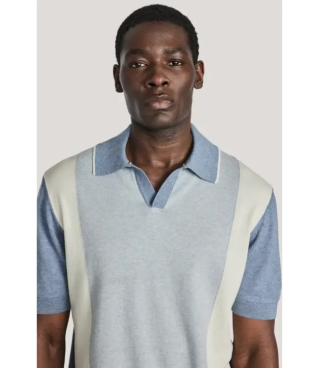 Blue Haze Johnny Collar Murray Polo