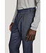 Modern Fit Denim Pleated Dress Pants