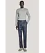 Modern Fit Denim Pleated Dress Pants