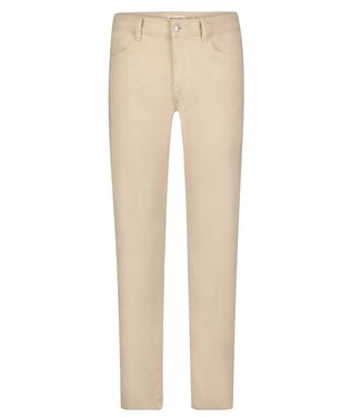 WARP + WEFT Slim Fit Beige Twill Pants