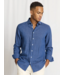 Modern Fit Blue Tahaka Shirt