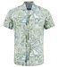 A FISH NAMED FRED Modern Fit Green Tropical Shirt
