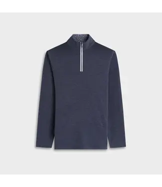 BUGATCHI Navy 1/4 Zip