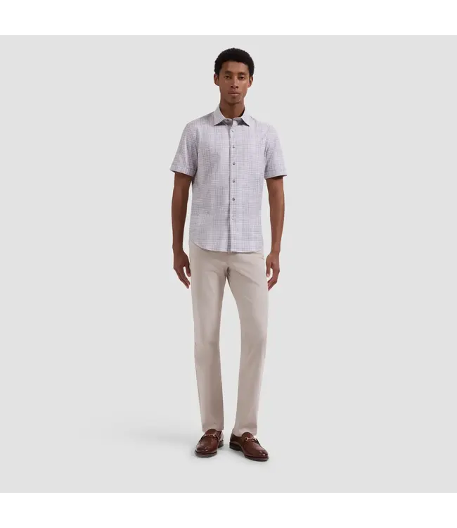 Modern Fit Limestone Plaid Shirt