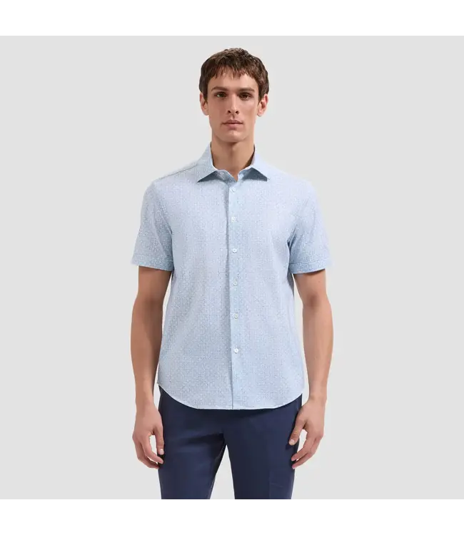 Modern Fit Seafoam Daisy Shirt