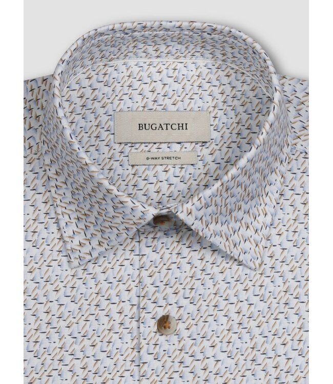 Modern Fit Caramel Sailboat Shirt