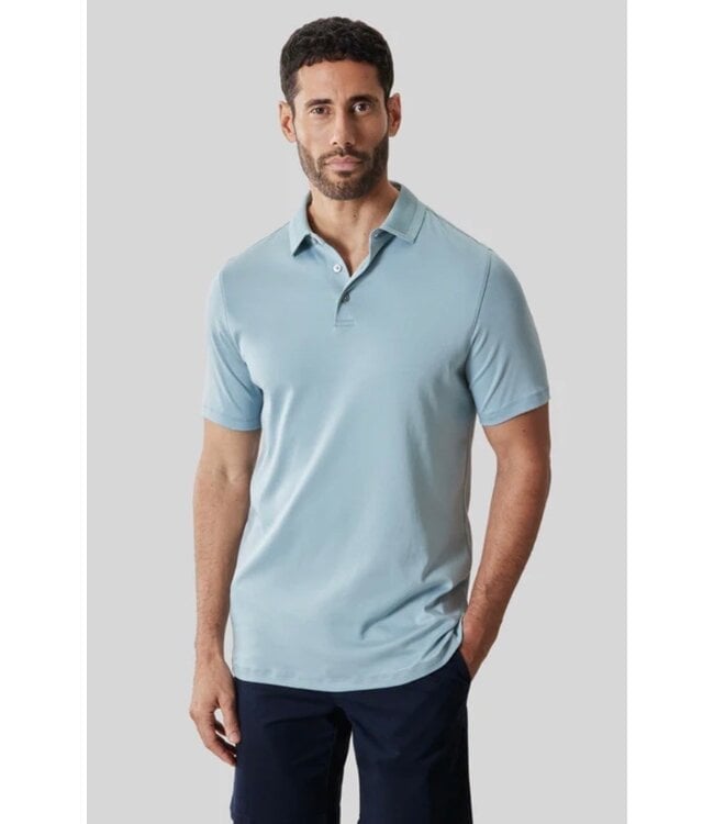 Soft Teal Georgia Polo