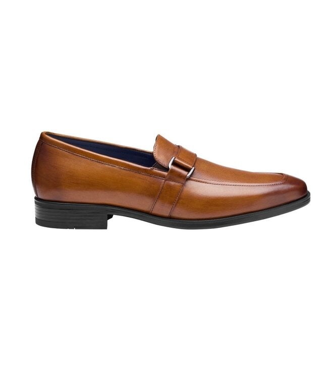 Tan Gibbons Embossed Loafers