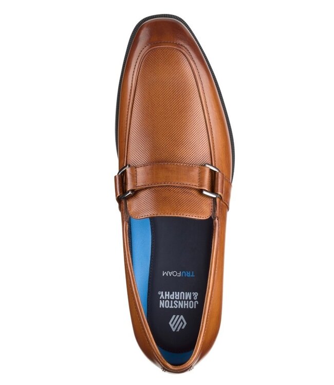 Tan Gibbons Embossed Loafers