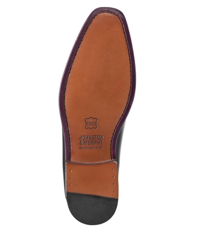 Black Ashton Plain Toe Shoes