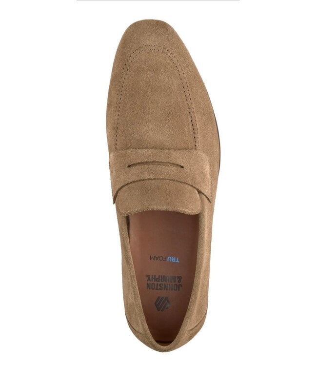 Taupe Suede Higgins Loafers