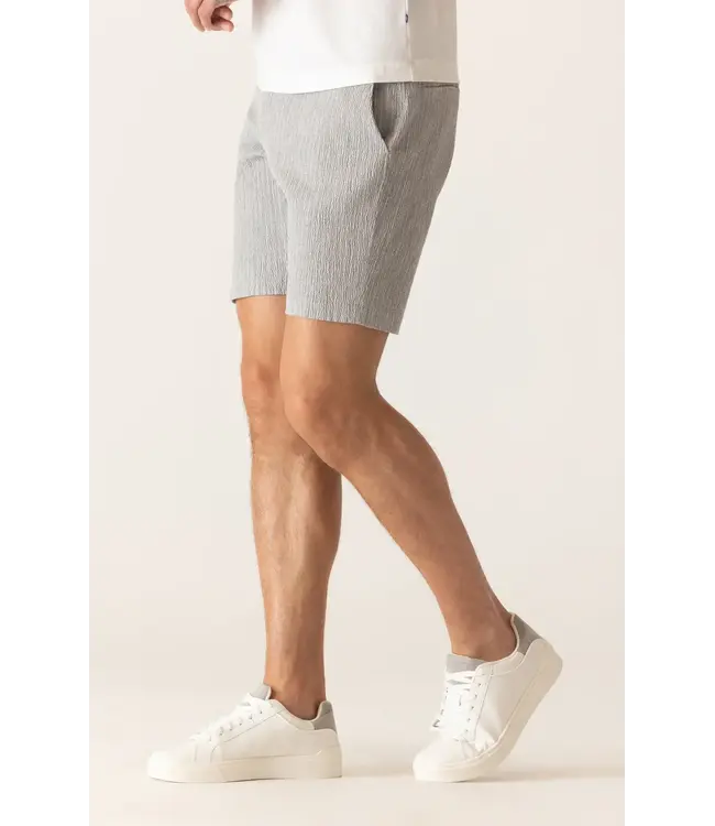 Modern Fir Oasis Seersucker Bermuda Shorts