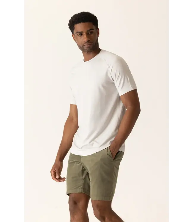 Stone Raglan Scallop T-Shirt