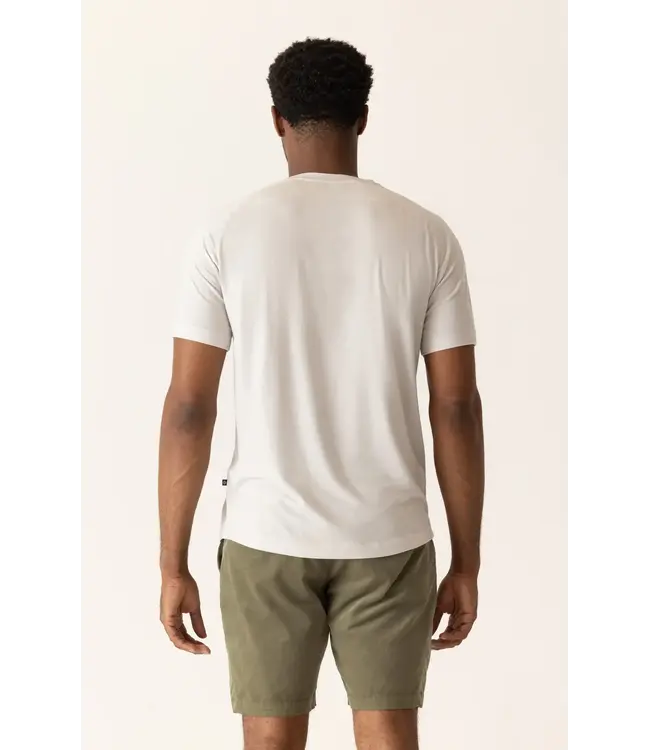 Stone Raglan Scallop T-Shirt