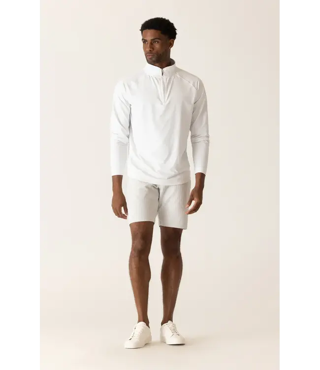 Modern Fit Silver Striped 360 Infinity Shorts