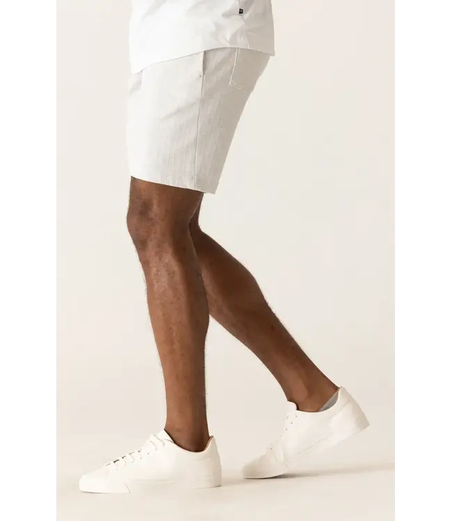 Modern Fit Silver Striped 360 Infinity Shorts
