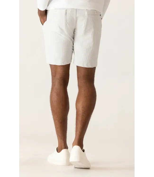 Modern Fit Silver Striped 360 Infinity Shorts