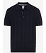BRAX Navy Self Striped Polo