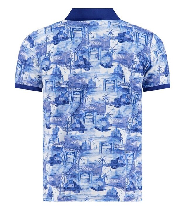 Cobalt Impression Island Polo