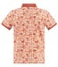 Peach City Abstract Polo