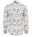 Modern Fit Colorful Birdy Blooms Shirt