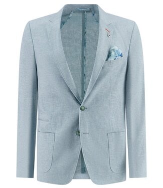 A FISH NAMED FRED Slim Fit Thyme Linen Sport Coat